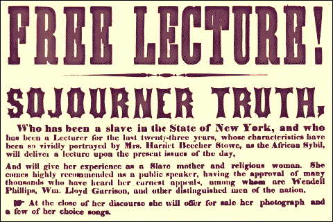 Truth lecture poster